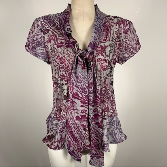 Allison Taylor Top blouse M - Picture 3 of 9